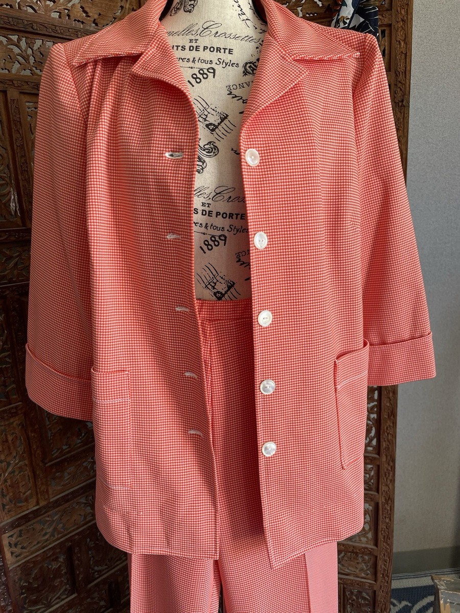 Vtg 60s 70s Leisure Suit Polyester Womens Jacket Pants | eBay Vtg 60s 70s Leisure Suit Polyester Womens Jacket Pants | eBay
