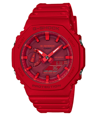 Brand New Unused Casio G-Shock GA-2100-4A Red Sport Octagon Watch