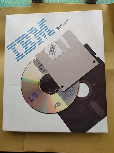 RARITÀ - IBM OS/2 Warp Version 3 + BonusPak - Italiano - 3½″ Nuovo Imballato