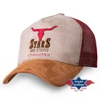 Ref TC Longhorn Western Stars And Stripes Cap Men Women