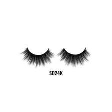 LOT of 5 - LAFLARE 'SD 24K' 3D FAUX MINK PREMIUM SILK LASHES 