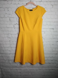 marigold cocktail dress