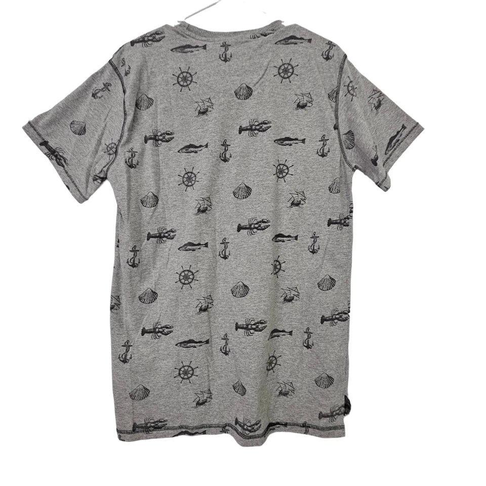 Camiseta Ditch Plains Ricky Singh Gris Langosta Vela Pesca Talla Hombre’s Grande Foto 2 de 4