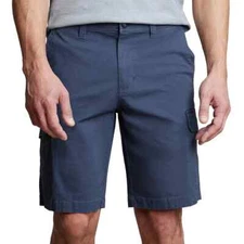 Copper & Oak Men's Venture Ripstop Cargo Shorts, Blue, Size 34