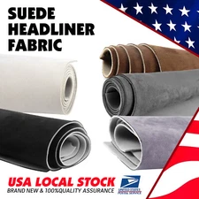 Auto Suede Headliner Fabric Interior Repair Foam Backed/Roof Damaged/Replace Lot