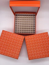 Cryo/Freezer Box 81 Tube Capacity with Hinged Lid and Divider (5 each)