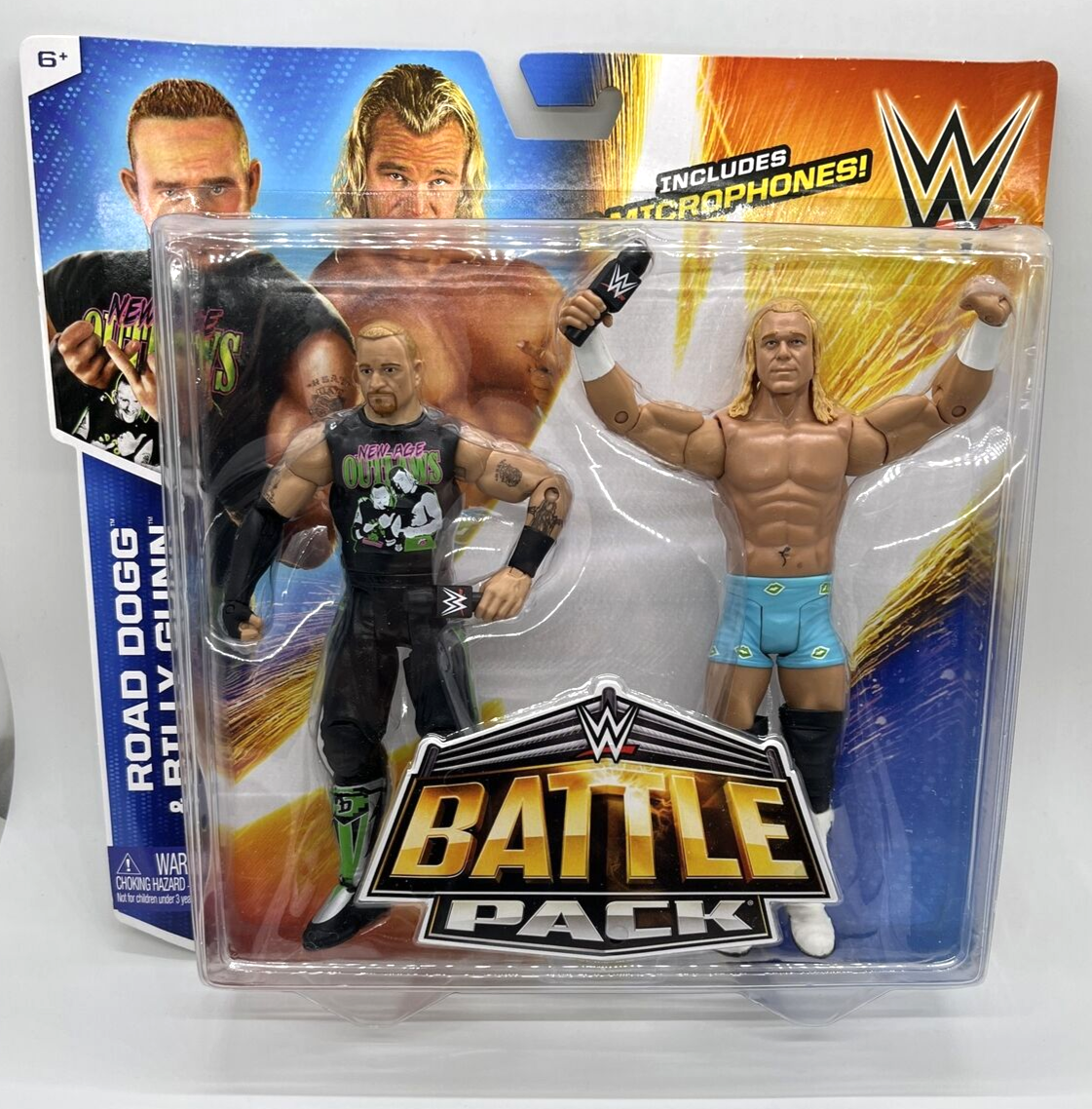 WWE Road Dogg Billy Gunn New Age Outlaws Battle Pack Series