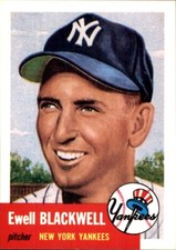 1991 Topps 1953 Archives #31 Ewell Blackwell NEW YORK YANKEES
