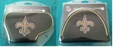 New Orleans Saints NFL Blade or Mallet Putter Golf Club Head Cover Embroidered