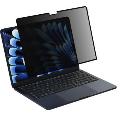 Film für MacBook Air 15 M3/M2, Belkin SF True Privacy 1-Pack, Schwarzer Rahmen