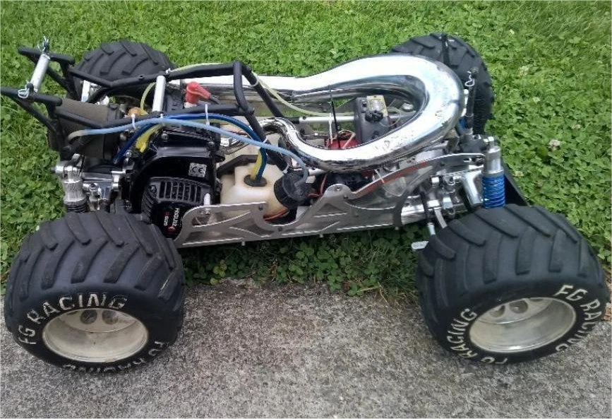 Auspuff Reso für FG Monster Hummer - Bild 4 von 4