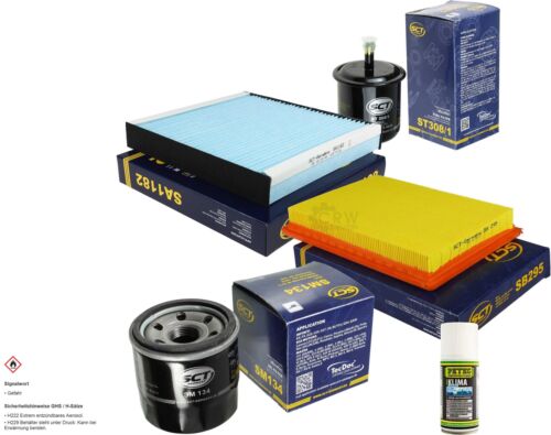 SCT Pack Filtres Petec Klima Fresh pour Nissan Almera II N16 1.6 - Photo 1/12