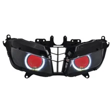 Angel Eye Red Devil Eye Headlight Assembly Lamp Set For Honda CBR600RR 2013-2018