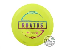 NEW Discraft [McBETH] Z Kratos 167-169g Yellow Sunset Shatter Putter Golf Disc