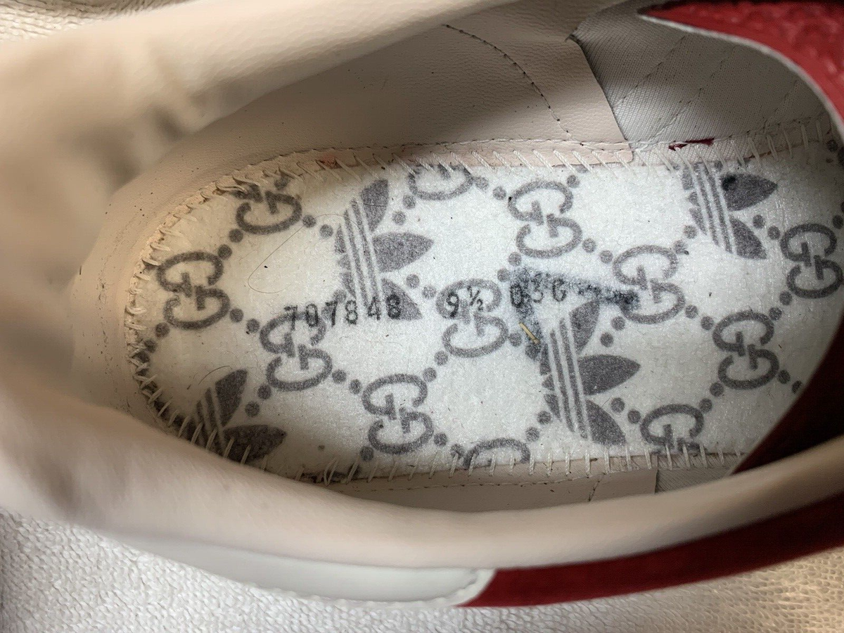 Adidas x Gucci Gazelle Red Velvet Sneakers Shoes (Size 10 US Adidas x Gucci Gazelle Red Velvet Sneakers Shoes (Size 10 US