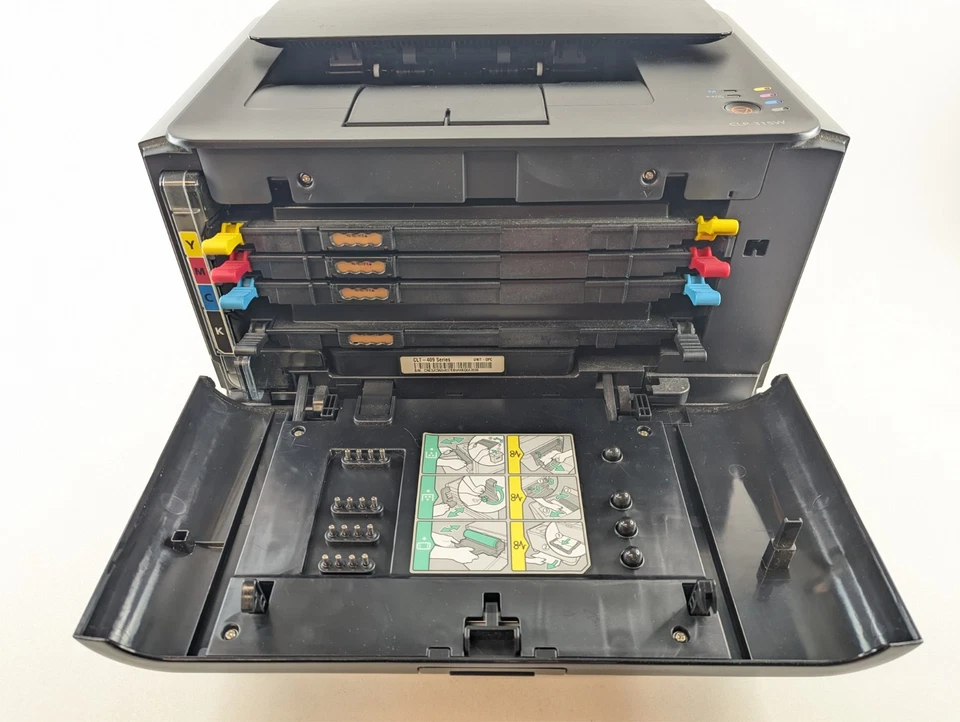 Samsung CLP-315W Color Laser Printer Wireless Works Great Includes Toner -Tested - Image 4 of 4