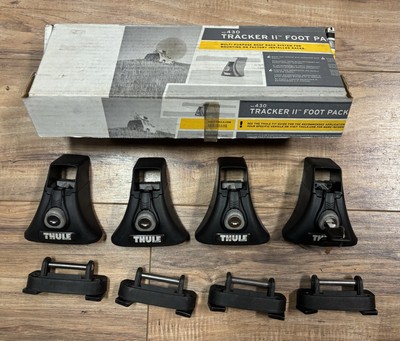 THULE  TRACKER 430 II Feet & TK1Fit Kit And 50 Load Bars