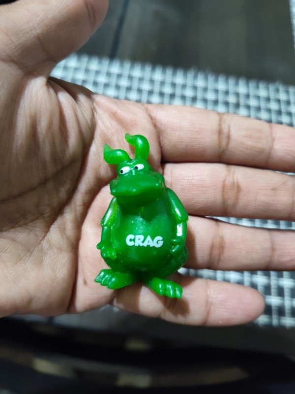 Green Monster Toy Figure CRAG Collectible Monster Theme Action Figure Toy