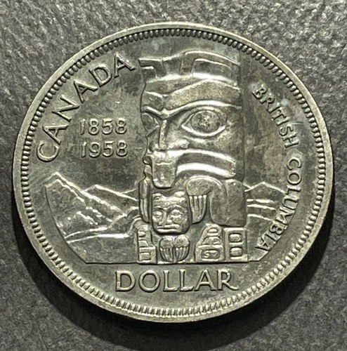 Canada 1958 Dollar Silver Coin: BSTK0124