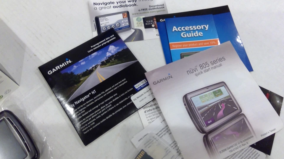Garmin Nuvi 855 Automotive GPS Bundle TESTED FREE SHIPPING - Image 4 of 4