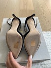 Jimmy Choo black suede Lancer heels- size 38 — photo 5