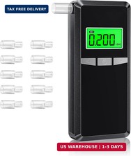 Breathalyzer,2026 Upgraded Alcohol Tester with Blue LCD Digital Display,Portable