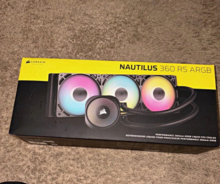 Corsair Nautilus 360 RS ARGB 360mm AIO Liquid CPU Cooler Black