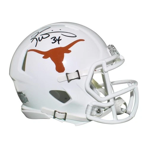 Ricky Williams Signed Texas Longhorns Speed Mini Football Helmet (JSA)