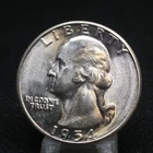 1954 S Washington Quarter BU Uncirculated Mint State 90% Silver 25c US Coin