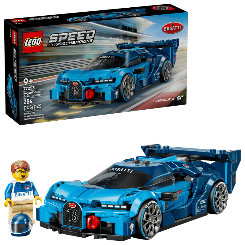 Lego Speed Champions Bugatti Vision Gran Turismo Hyper Sports Car 77253, Sports Direct - Image 8