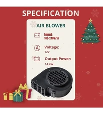 Christmas Inflatable Fan Replacement, Air Blower for Christmas Yard Inflatable 