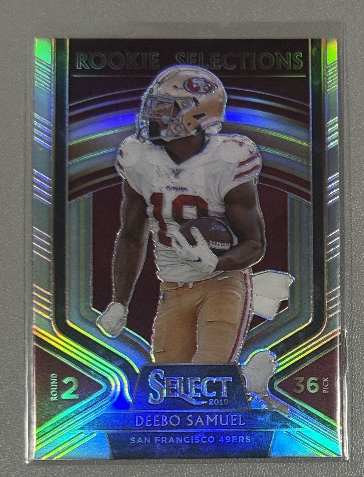 2019 Panini Select - Rookie Selections Deebo Samuel Silver Prizm #10
