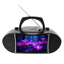 Emerson EDL-2901 Bluetooth Boombox TV  DVD Player with 9'' LCD Screen and Radio