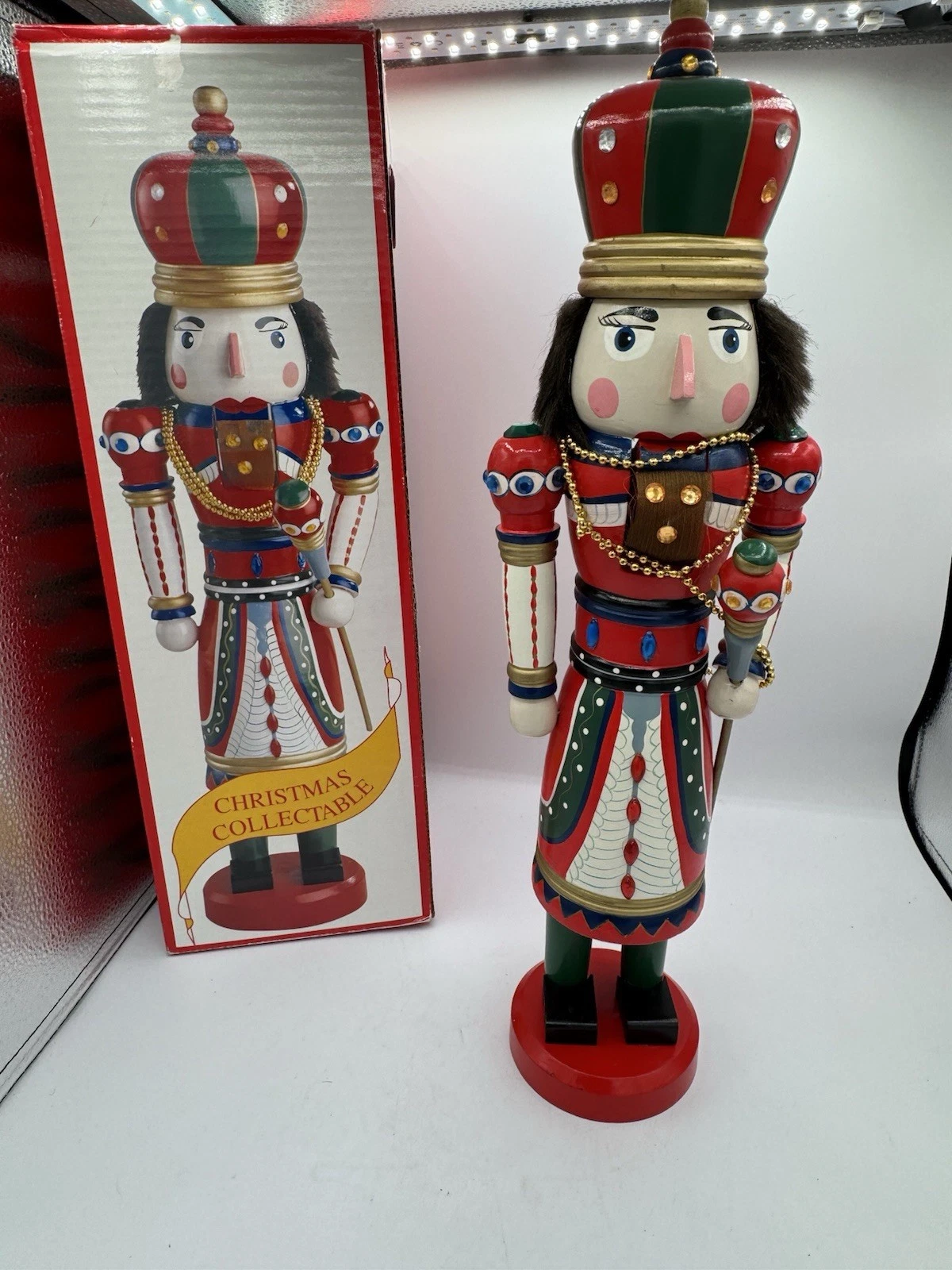 20” Christam Collectable In Oringinal Box Nutcracker