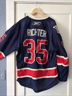 Signed Mike Richter #35 New York Rangers 85th Anniversary Reebok Jersey NHL