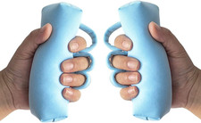 Palm Grip Protector Hand Contracture Cushion with Finger Separator 2 Pack