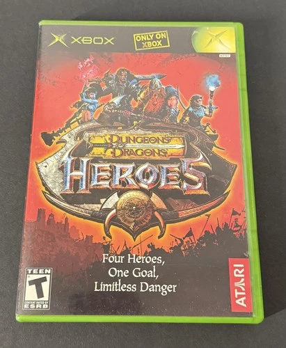 DUNGEONS & DRAGONS HEROES XBOX COMPLETE CIB