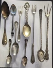 Lot Antique Coin Silver Sterling French 950 Flatware Scrap or Not 228 grams