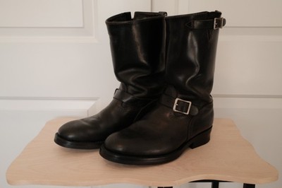 Vintage Wesco Boss 11  Engineer Boots Men's Black Vibram - Size  10.5D