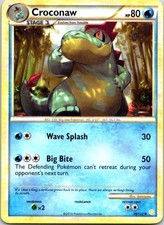 Pokemon Croconaw 38/123 - HeartGold SoulSilver MP on eBay