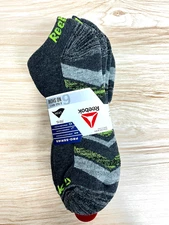 Reebok® Men's Pro Series Cotton Low Cut Socks, 6-Pack free Ship size 6-12.5
