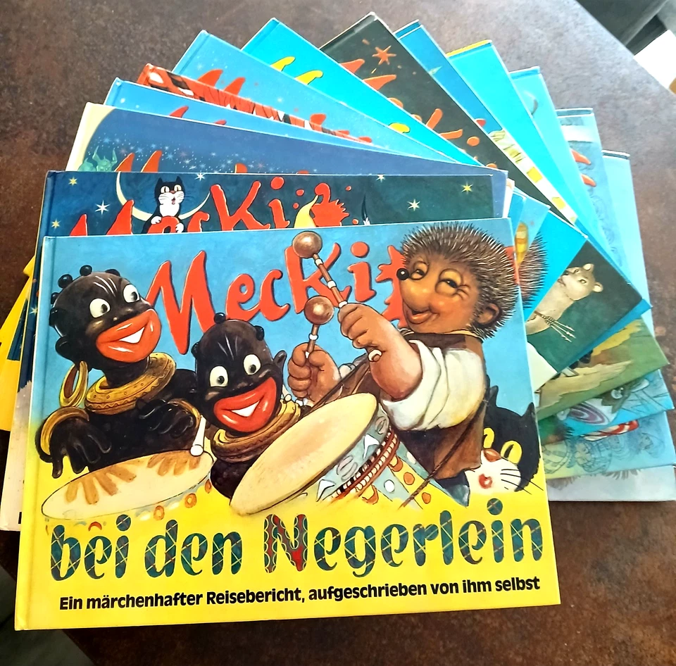 Alle 13 Mecki Bücher!!  komplett -Indianer, Aladin, Holle, 7 Zwerge, Nege-lein - Bild 3 von 4