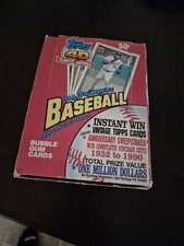 1991 Topps Wax Box 35 Packs Missing 1 Pack