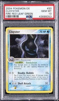 Cloyster 20/112 FireRed & LeafGreen Regular for sale online | eBay