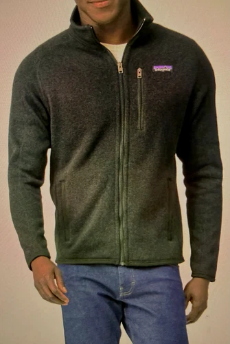 Men's Better Sweater® Fleece Full Zip Jacket, Black, Large, NEW 2026!! image 4