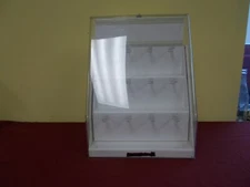 VGT PLAYBOY STORE SHOW CASE DISPLAY W / LOCK KEY PLASTIC COUNTER TOP ADVERTIZING