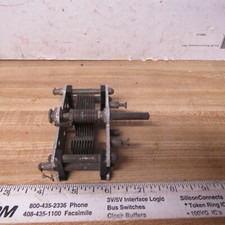 VARIABLE CAPACITOR VINTAGE 350 pF 18 to 356 pF 1/4 in shaft HAM RADIO