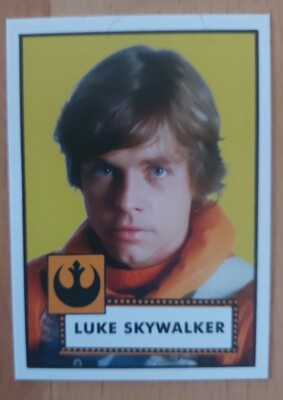 TOPPS TBT THROWBACK THURSDAY STAR WARS  SET 1 Luke Skywalker #3 exclusive card 