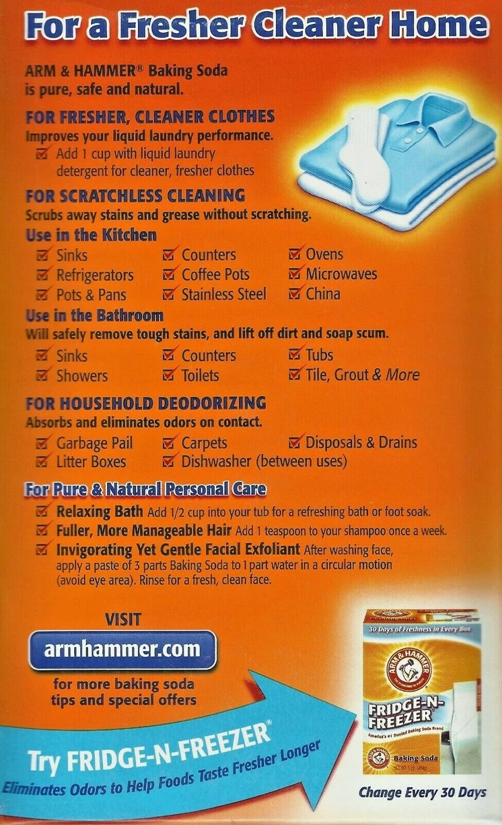 Baking soda for clothes sale