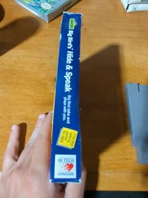 Sesame Street: Big Bird's Hide & Speak (Nintendo, NES) Complete in Box, CIB